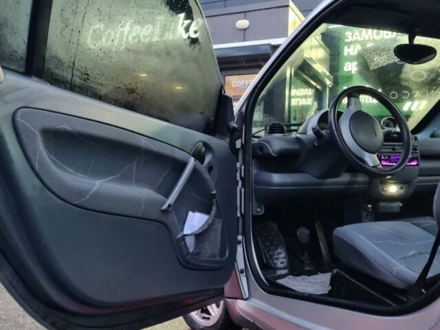 Сірий Смарт Fortwo, об'ємом двигуна 0.6 л та пробігом 230 тис. км за 1800 $, фото 3 на Automoto.ua