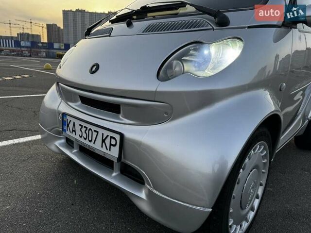Сірий Смарт Fortwo, об'ємом двигуна 0.6 л та пробігом 221 тис. км за 3500 $, фото 4 на Automoto.ua