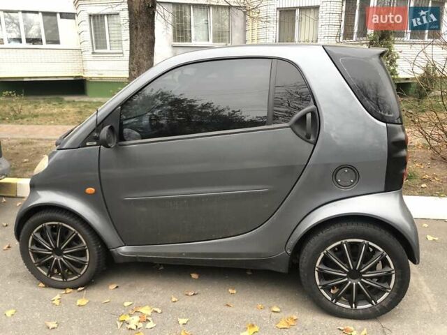 Сірий Смарт Fortwo, об'ємом двигуна 0.6 л та пробігом 218 тис. км за 2400 $, фото 1 на Automoto.ua