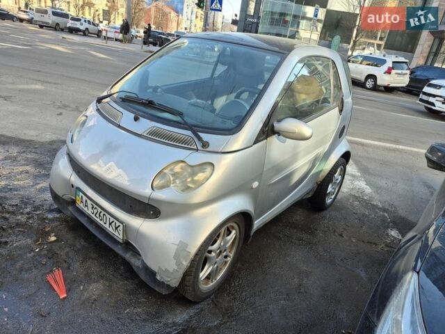Серый Смарт Форту, объемом двигателя 0.6 л и пробегом 220 тыс. км за 2450 $, фото 1 на Automoto.ua