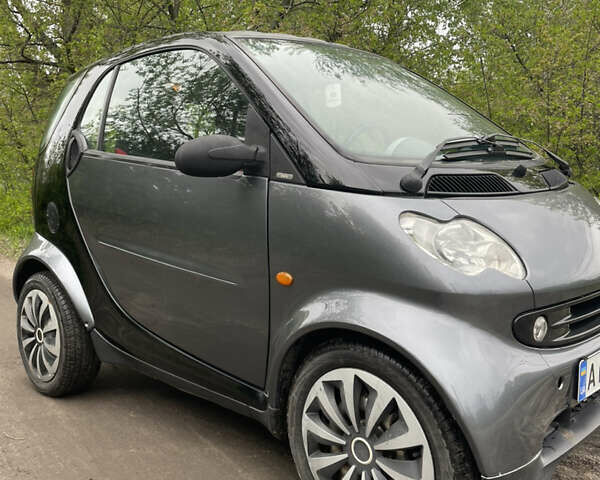 Сірий Смарт Fortwo, об'ємом двигуна 0.6 л та пробігом 166 тис. км за 2950 $, фото 1 на Automoto.ua