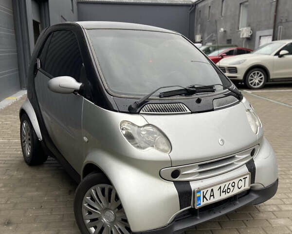 Сірий Смарт Fortwo, об'ємом двигуна 0.6 л та пробігом 246 тис. км за 3100 $, фото 1 на Automoto.ua