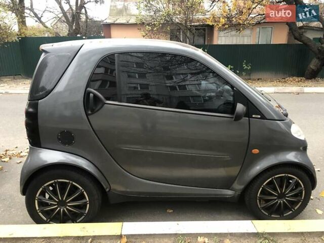 Сірий Смарт Fortwo, об'ємом двигуна 0.6 л та пробігом 218 тис. км за 2400 $, фото 4 на Automoto.ua