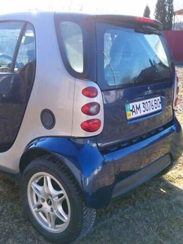 Сірий Смарт Fortwo, об'ємом двигуна 0.6 л та пробігом 143 тис. км за 2500 $, фото 5 на Automoto.ua