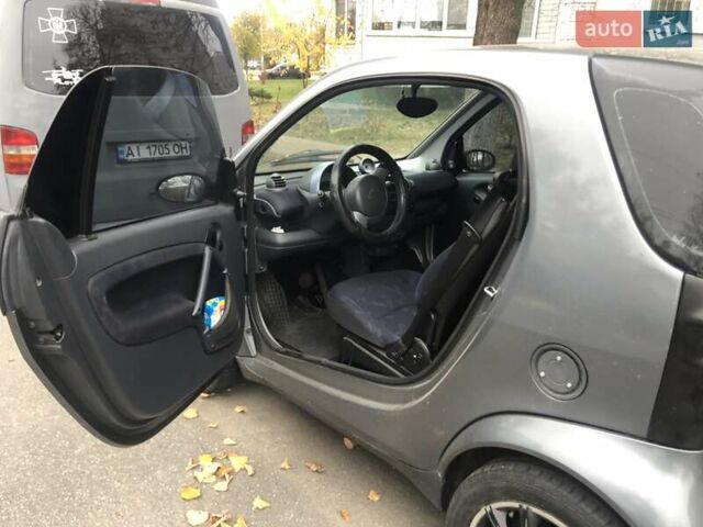 Сірий Смарт Fortwo, об'ємом двигуна 0.6 л та пробігом 218 тис. км за 2400 $, фото 7 на Automoto.ua