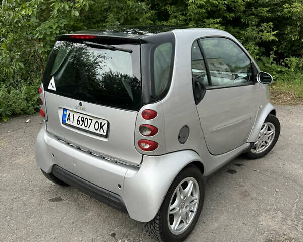 Сірий Смарт Fortwo, об'ємом двигуна 0.6 л та пробігом 218 тис. км за 2800 $, фото 6 на Automoto.ua