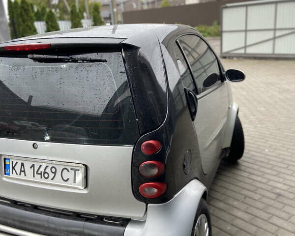 Сірий Смарт Fortwo, об'ємом двигуна 0.6 л та пробігом 246 тис. км за 3100 $, фото 3 на Automoto.ua