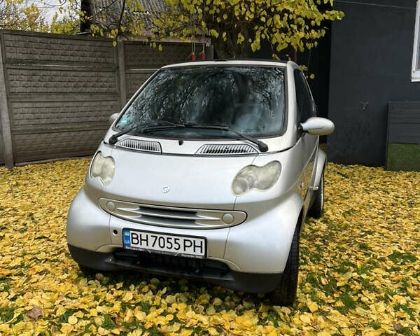 Сірий Смарт Fortwo, об'ємом двигуна 0.7 л та пробігом 192 тис. км за 3500 $, фото 4 на Automoto.ua