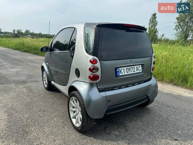 Сірий Смарт Fortwo, об'ємом двигуна 0.7 л та пробігом 150 тис. км за 3400 $, фото 14 на Automoto.ua