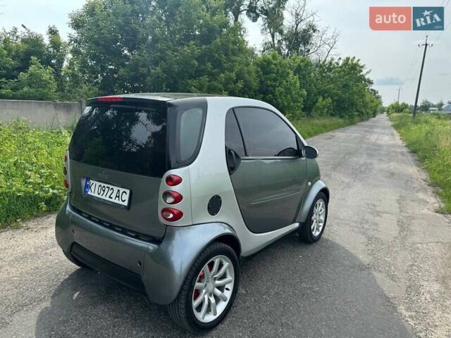 Сірий Смарт Fortwo, об'ємом двигуна 0.7 л та пробігом 150 тис. км за 3400 $, фото 4 на Automoto.ua