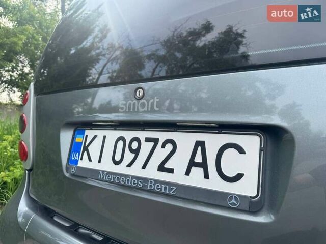 Сірий Смарт Fortwo, об'ємом двигуна 0.7 л та пробігом 150 тис. км за 3400 $, фото 13 на Automoto.ua