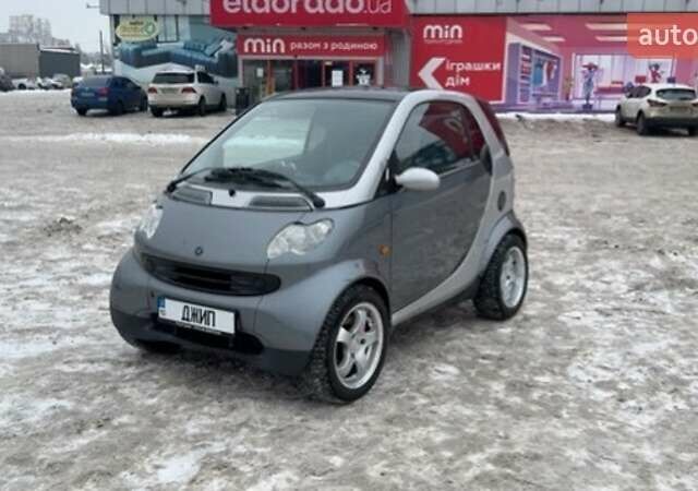 Сірий Смарт Fortwo, об'ємом двигуна 0.7 л та пробігом 176 тис. км за 4000 $, фото 22 на Automoto.ua
