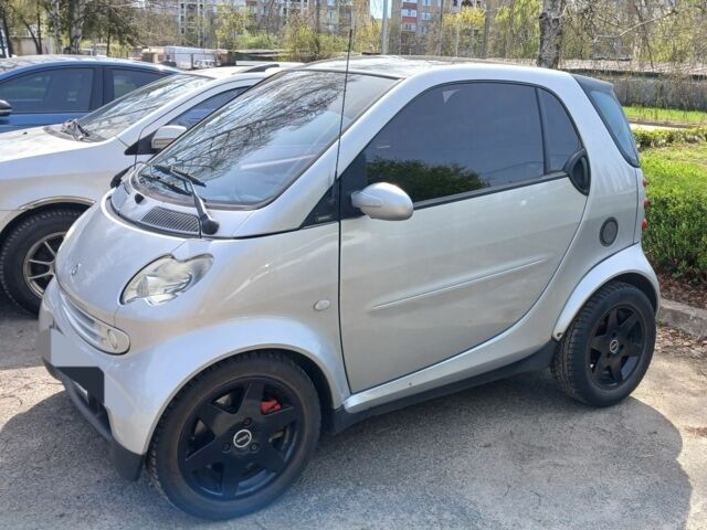 Сірий Смарт Fortwo, об'ємом двигуна 0.07 л та пробігом 195 тис. км за 3450 $, фото 1 на Automoto.ua