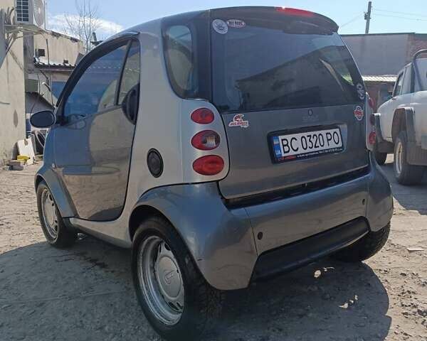 Сірий Смарт Fortwo, об'ємом двигуна 0.7 л та пробігом 177 тис. км за 3500 $, фото 5 на Automoto.ua