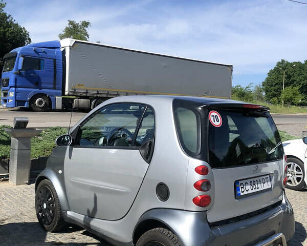 Сірий Смарт Fortwo, об'ємом двигуна 0.7 л та пробігом 130 тис. км за 3400 $, фото 4 на Automoto.ua