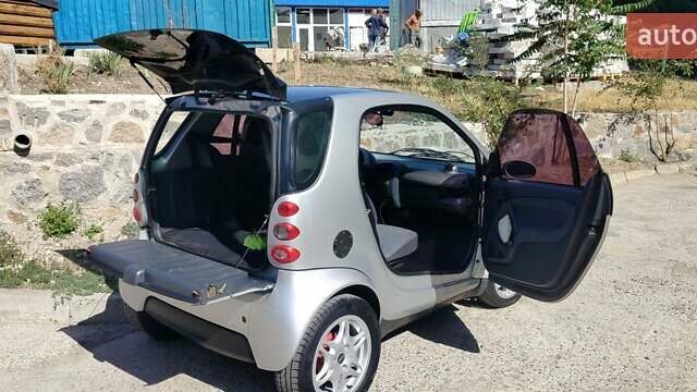 Сірий Смарт Fortwo, об'ємом двигуна 0.7 л та пробігом 201 тис. км за 3500 $, фото 7 на Automoto.ua