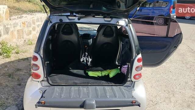 Сірий Смарт Fortwo, об'ємом двигуна 0.7 л та пробігом 201 тис. км за 3500 $, фото 1 на Automoto.ua