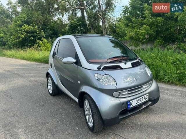 Сірий Смарт Fortwo, об'ємом двигуна 0.7 л та пробігом 150 тис. км за 3400 $, фото 16 на Automoto.ua