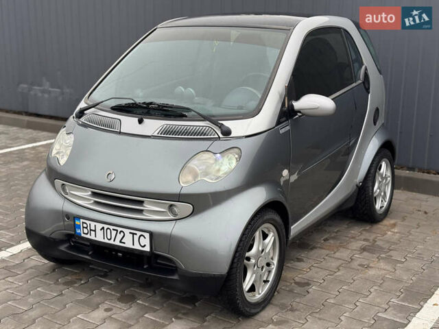Сірий Смарт Fortwo, об'ємом двигуна 0.7 л та пробігом 214 тис. км за 2999 $, фото 1 на Automoto.ua