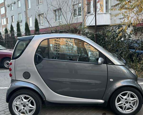 Сірий Смарт Fortwo, об'ємом двигуна 0.7 л та пробігом 194 тис. км за 3700 $, фото 1 на Automoto.ua
