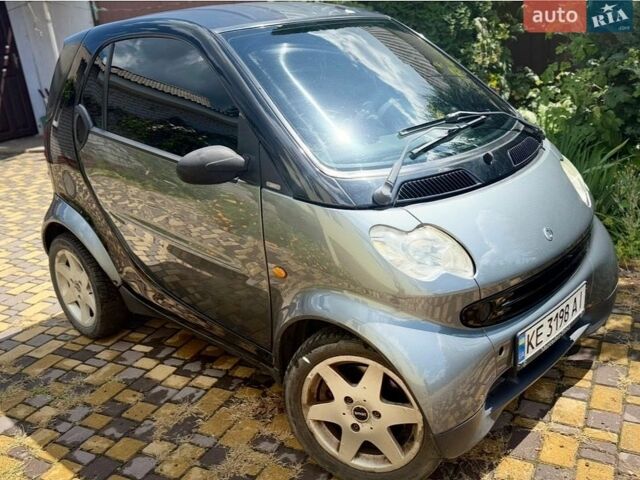 Сірий Смарт Fortwo, об'ємом двигуна 0.7 л та пробігом 249 тис. км за 3600 $, фото 1 на Automoto.ua