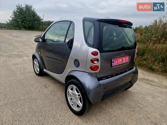 Сірий Смарт Fortwo, об'ємом двигуна 0.7 л та пробігом 118 тис. км за 3999 $, фото 7 на Automoto.ua