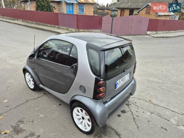 Сірий Смарт Fortwo, об'ємом двигуна 0.7 л та пробігом 200 тис. км за 3500 $, фото 7 на Automoto.ua