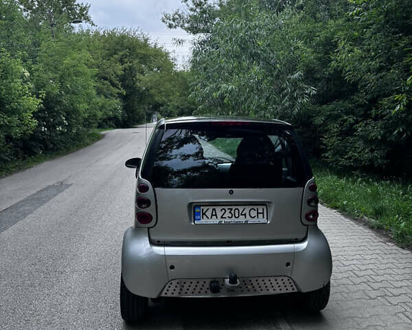 Сірий Смарт Fortwo, об'ємом двигуна 0.7 л та пробігом 111 тис. км за 3800 $, фото 3 на Automoto.ua