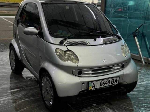 Сірий Смарт Fortwo, об'ємом двигуна 0.8 л та пробігом 197 тис. км за 3500 $, фото 2 на Automoto.ua
