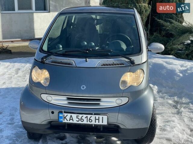 Сірий Смарт Fortwo, об'ємом двигуна 0.7 л та пробігом 211 тис. км за 3400 $, фото 7 на Automoto.ua