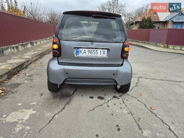 Сірий Смарт Fortwo, об'ємом двигуна 0.7 л та пробігом 200 тис. км за 3500 $, фото 5 на Automoto.ua