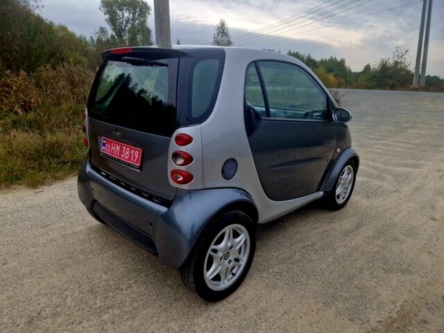 Сірий Смарт Fortwo, об'ємом двигуна 0.7 л та пробігом 118 тис. км за 4000 $, фото 3 на Automoto.ua