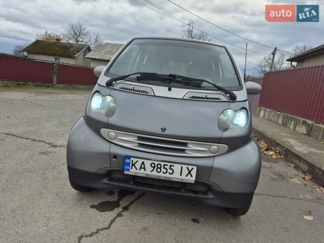 Сірий Смарт Fortwo, об'ємом двигуна 0.7 л та пробігом 200 тис. км за 3500 $, фото 9 на Automoto.ua