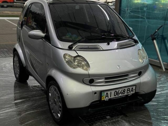 Сірий Смарт Fortwo, об'ємом двигуна 0.8 л та пробігом 197 тис. км за 3500 $, фото 4 на Automoto.ua