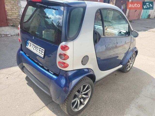 Сірий Смарт Fortwo, об'ємом двигуна 0.7 л та пробігом 167 тис. км за 3000 $, фото 4 на Automoto.ua
