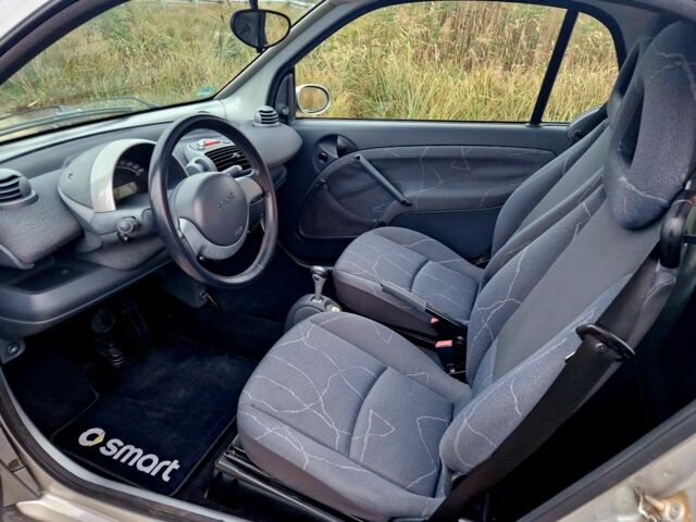 Сірий Смарт Fortwo, об'ємом двигуна 0.7 л та пробігом 118 тис. км за 4000 $, фото 6 на Automoto.ua