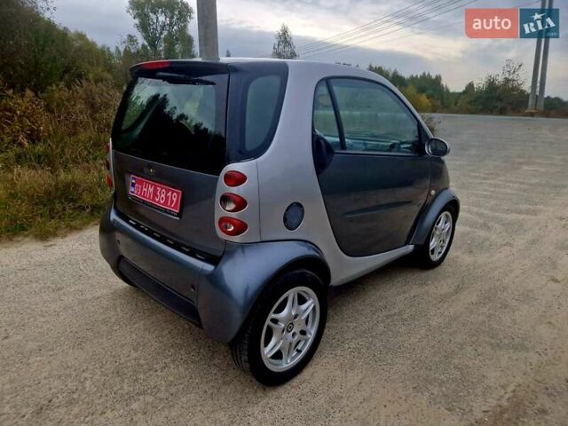 Сірий Смарт Fortwo, об'ємом двигуна 0.7 л та пробігом 118 тис. км за 3999 $, фото 9 на Automoto.ua