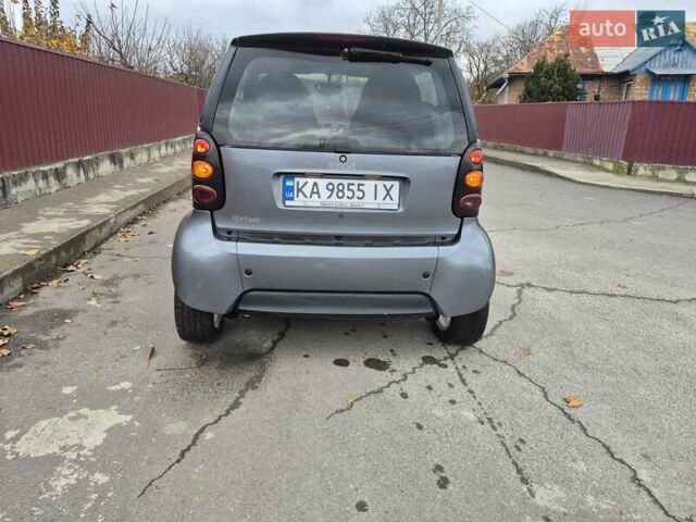 Сірий Смарт Fortwo, об'ємом двигуна 0.7 л та пробігом 200 тис. км за 3500 $, фото 1 на Automoto.ua