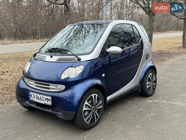 Сірий Смарт Fortwo, об'ємом двигуна 0.8 л та пробігом 163 тис. км за 4200 $, фото 2 на Automoto.ua