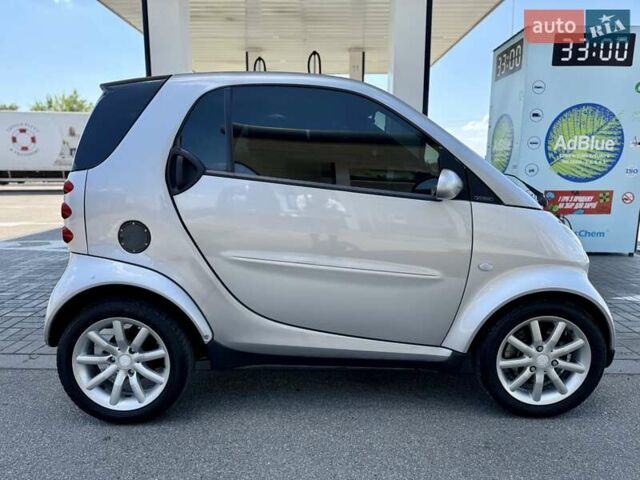 Сірий Смарт Fortwo, об'ємом двигуна 0.7 л та пробігом 235 тис. км за 3700 $, фото 7 на Automoto.ua