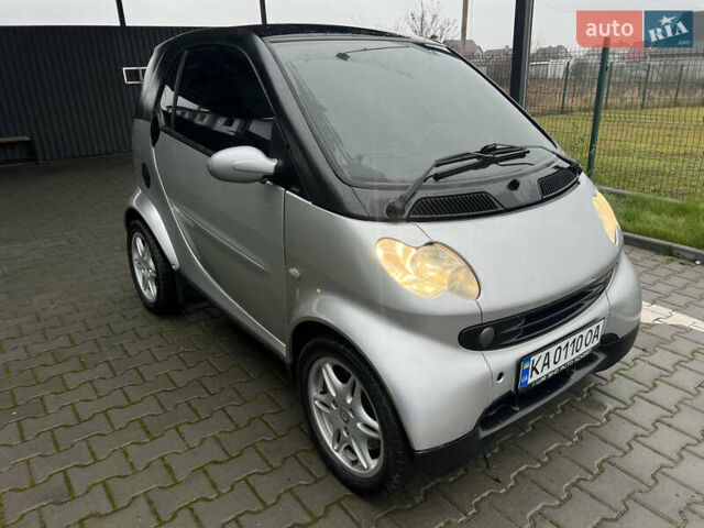 Сірий Смарт Fortwo, об'ємом двигуна 0.8 л та пробігом 240 тис. км за 3800 $, фото 4 на Automoto.ua