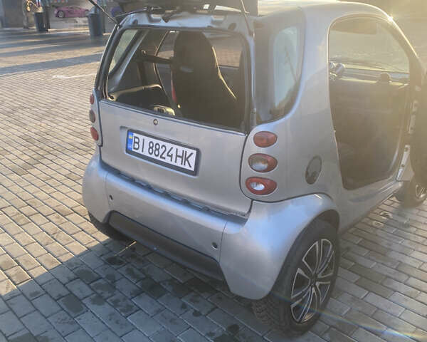 Сірий Смарт Fortwo, об'ємом двигуна 0.7 л та пробігом 192 тис. км за 3500 $, фото 1 на Automoto.ua