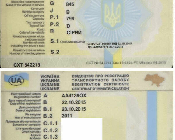 Серый Смарт Форту, объемом двигателя 0.8 л и пробегом 100 тыс. км за 8000 $, фото 28 на Automoto.ua
