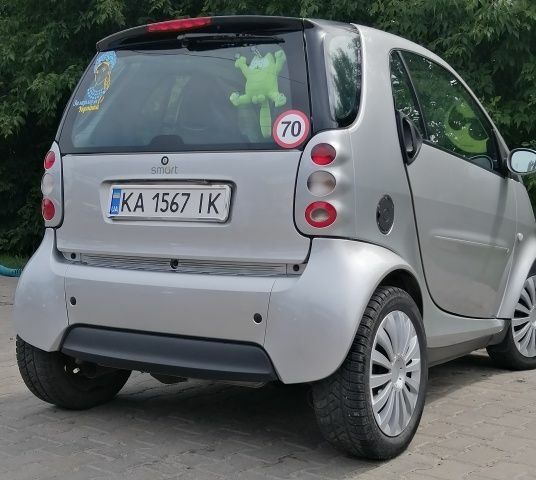 Сірий Смарт Fortwo, об'ємом двигуна 0.06 л та пробігом 150 тис. км за 3263 $, фото 1 на Automoto.ua