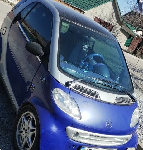 Синій Смарт Fortwo, об'ємом двигуна 0.6 л та пробігом 146 тис. км за 2600 $, фото 1 на Automoto.ua