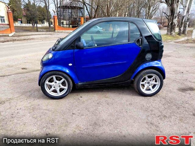Синий Смарт Форту, объемом двигателя 0.6 л и пробегом 190 тыс. км за 2000 $, фото 1 на Automoto.ua