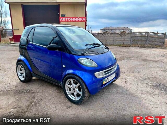 Синий Смарт Форту, объемом двигателя 0.6 л и пробегом 190 тыс. км за 2000 $, фото 6 на Automoto.ua