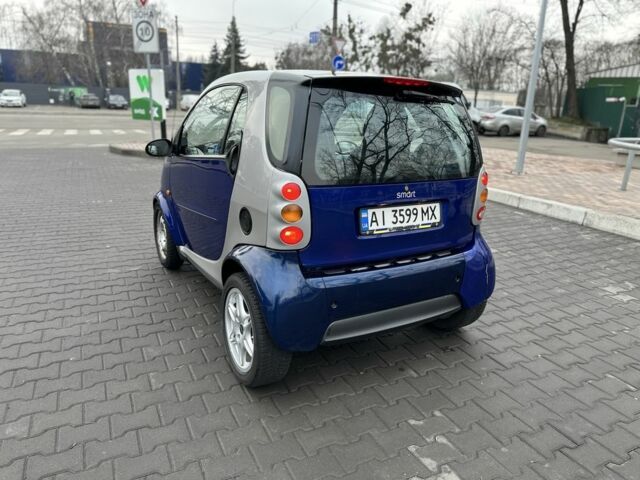 Синий Смарт Форту, объемом двигателя 0.6 л и пробегом 279 тыс. км за 2150 $, фото 3 на Automoto.ua