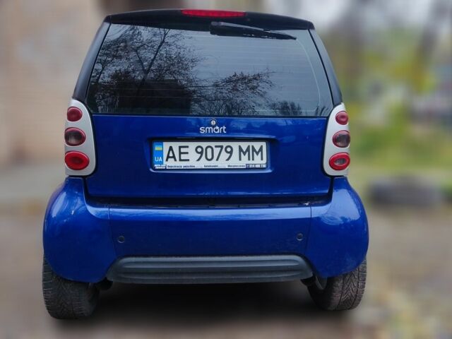 Синій Смарт Fortwo, об'ємом двигуна 0.6 л та пробігом 204 тис. км за 3900 $, фото 2 на Automoto.ua