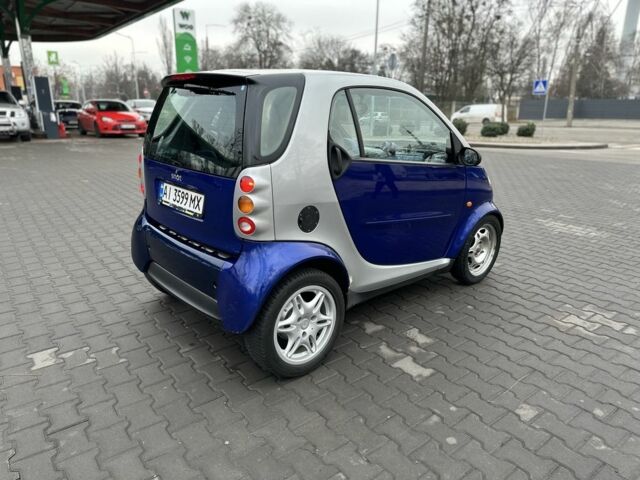 Синий Смарт Форту, объемом двигателя 0.6 л и пробегом 279 тыс. км за 2150 $, фото 2 на Automoto.ua
